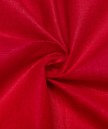 Light Maroon Plain Cotton Lining Fabric